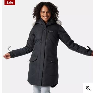 Columbia suttle mountain hooded mid parka